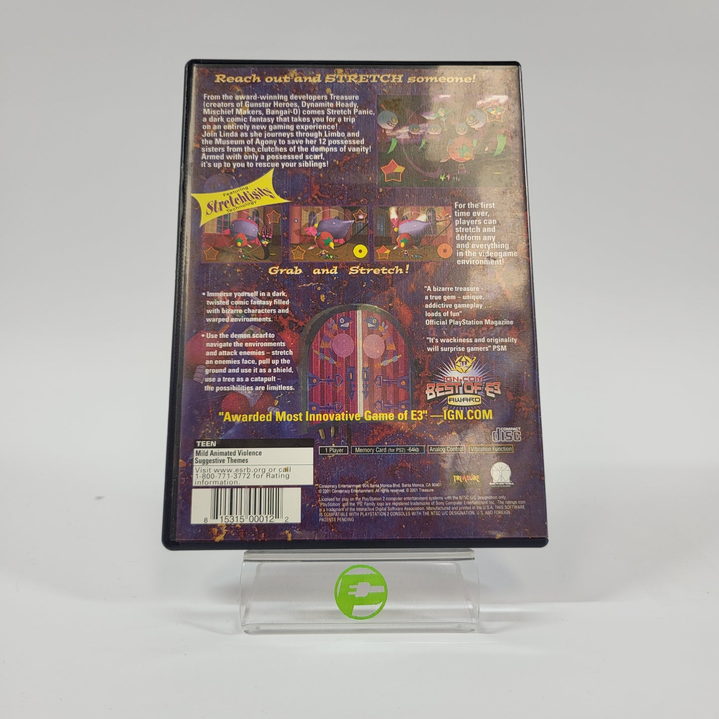 Stretch Panic (Sony PlayStation 2 PS2, 2001)