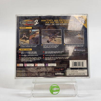 Tony Hawk 2 (Sony PlayStation 1 PS1, 2000)