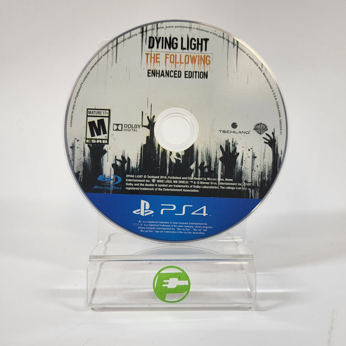 Dying Light The Following Enhanced Edition (Sony PlayStation 4 PS4, 2016)