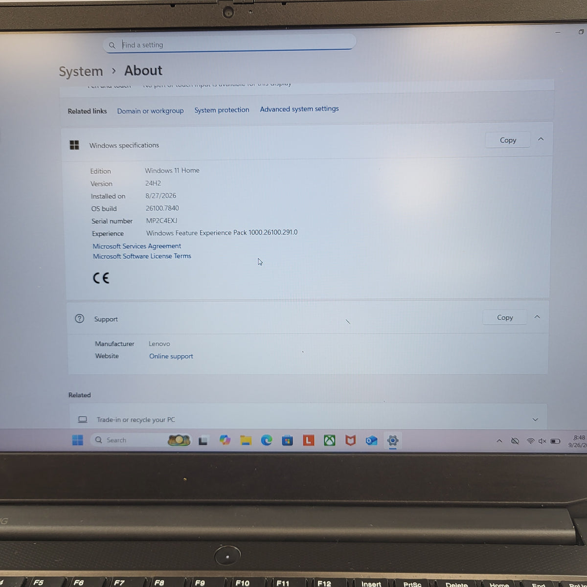 Lenovo IdeaPad Gaming 3 82K201XCUS 15.6" Ryzen 5 5600H 3.3GHz 16GB RAM GeForce RTX 3050Ti