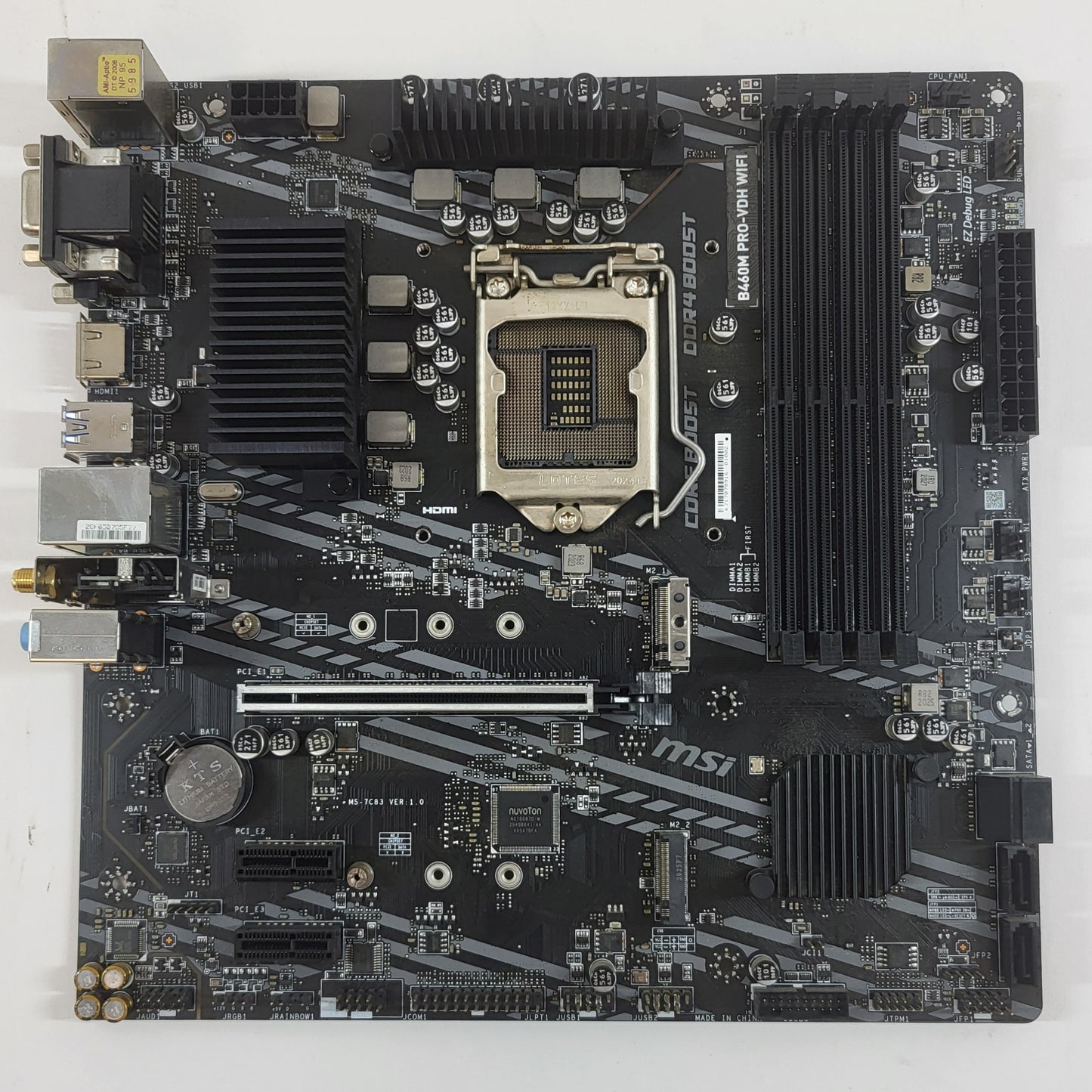 MSi B460M PRO-VDH WIFI LGA 1200 mATX Intel DDR4 Motherboard