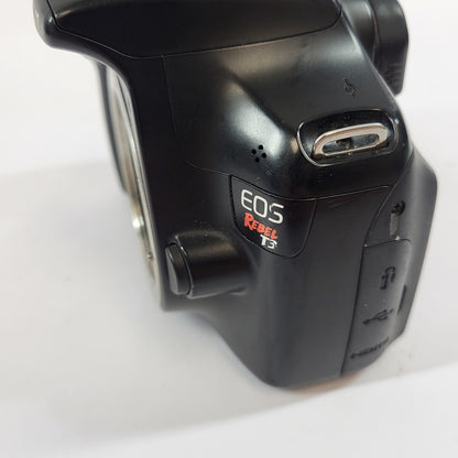 Canon EOS Rebel T3 12.2MP Digital SLR DSLR Camera