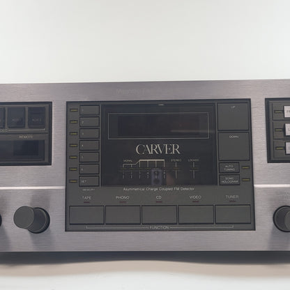 Carver Magnetic Field Amplifier Audio Video Sound Receiver AVR-100 READ