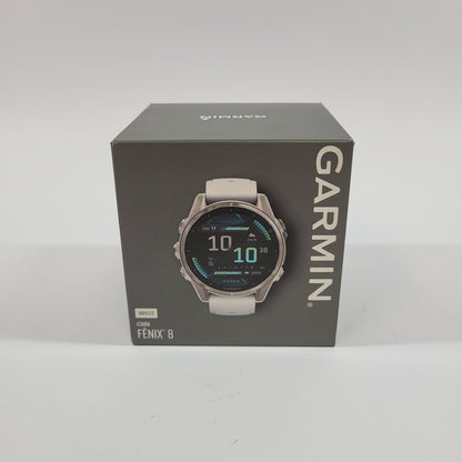 New Garmin Fenix 8 43mm Multisport GPS Watch AO4805