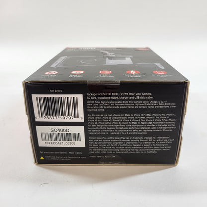 New Cobra  SC 400D Smart Dash Cam