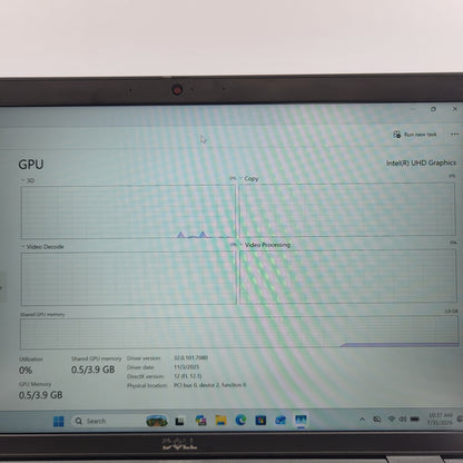  Dell Latitude 5421 i5-11400H 2.7GHz 8GB RAM 256GB SSD