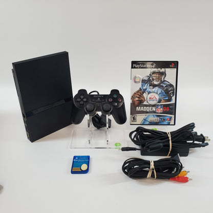 Sony PlayStation 2 Slim PS2 Black Console Gaming System SCPH-75001