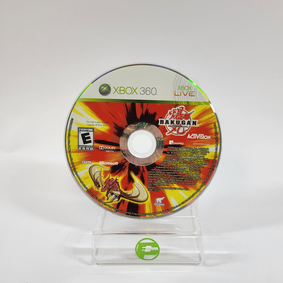Bakugan Battle Brawlers (Microsoft Xbox 360, 2009)