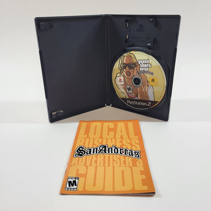 Grand Theft Auto San Andreas (Sony PlayStation 2 PS2, 2004)