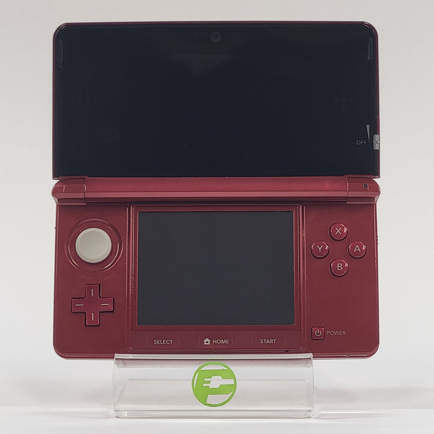 Nintendo 3DS Handheld Game Console CTR-001 Metallic Red CIB