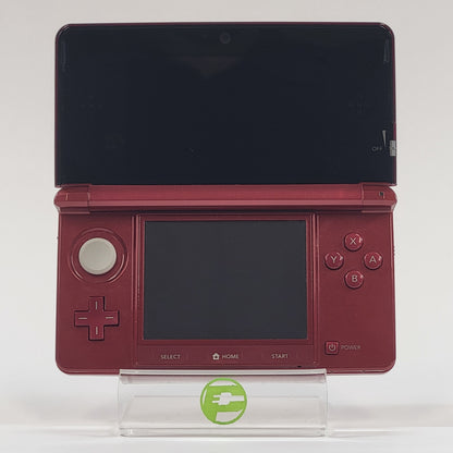Nintendo 3DS Handheld Game Console CTR-001 Metallic Red CIB