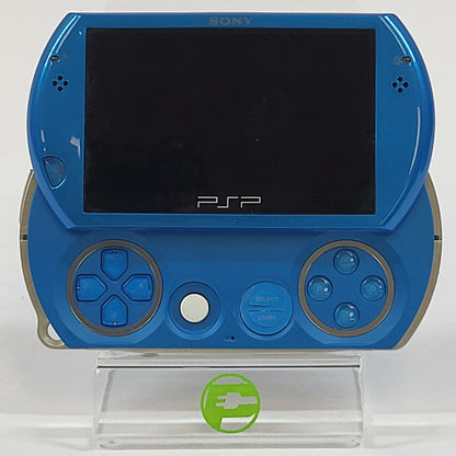 Sony PlayStation Portable Go PSP-N1001 Handheld Console Only Blue READ