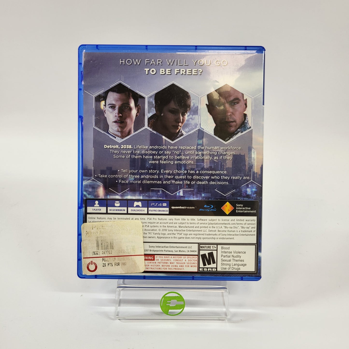 Detroit Become Human (Sony PlayStation 4 PS4, 2018)