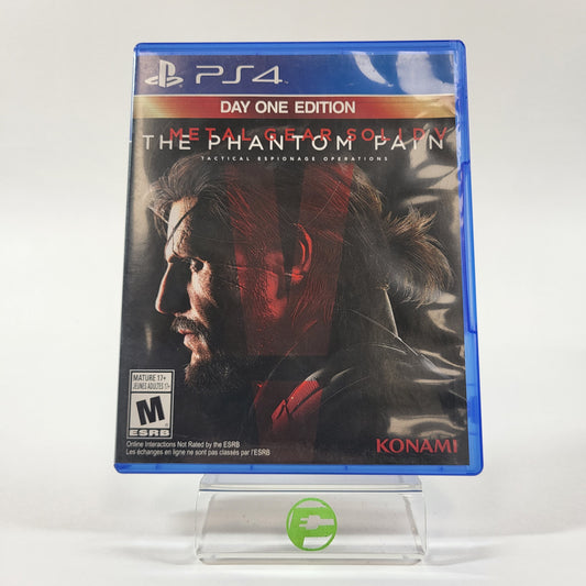 Metal Gear Solid V: The Phantom Pain [Day One] (Sony PlayStation 4 PS4, 2015)