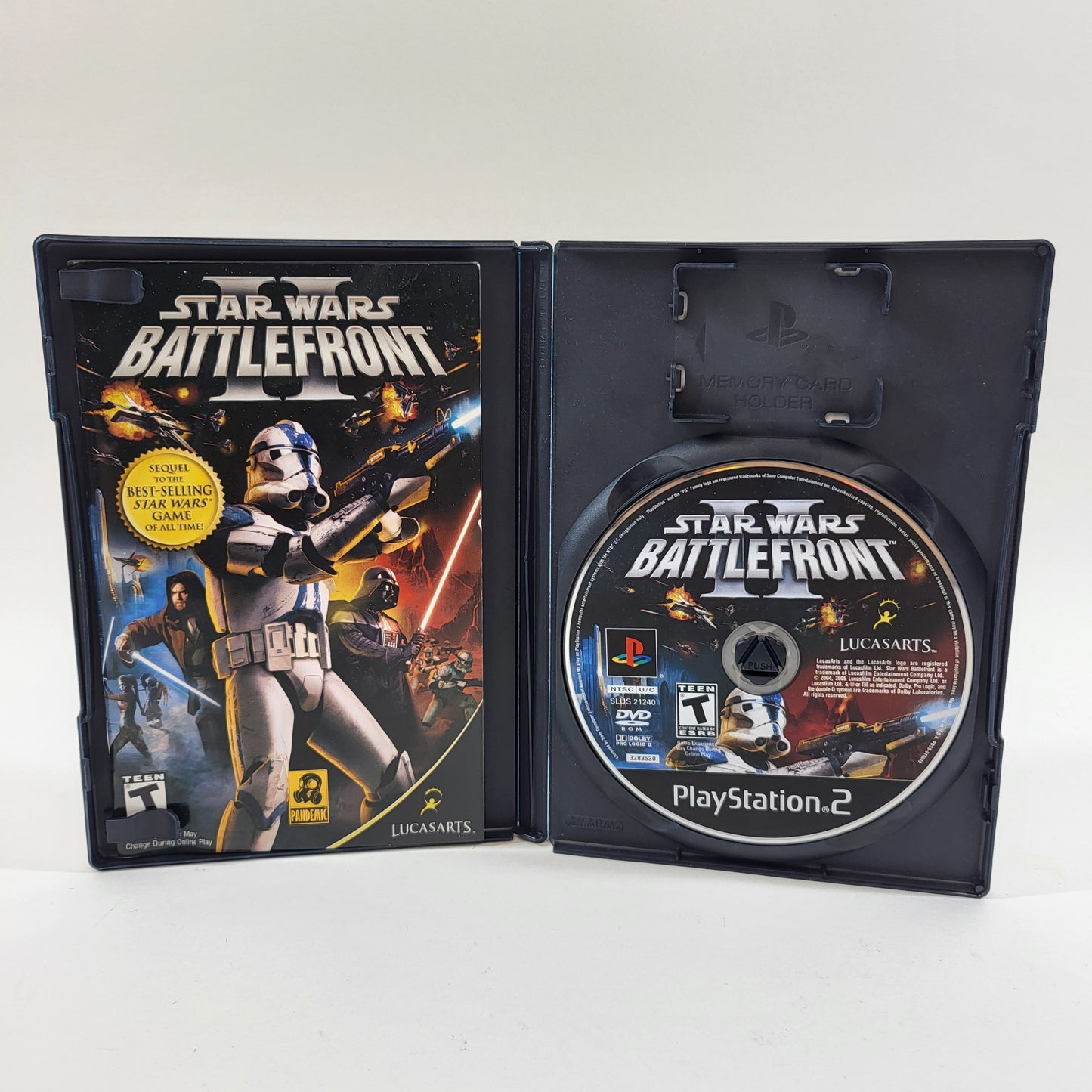 Star Wars Battlefront 2 (Sony PlayStation 2 PS2, 2005)