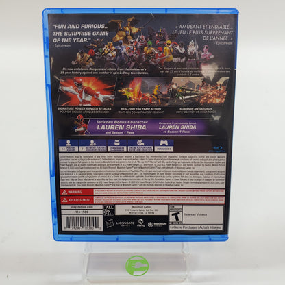 Power Rangers: Battle for the Grid [Collector's Edition] (Sony PlayStation 4 PS4, 2020)