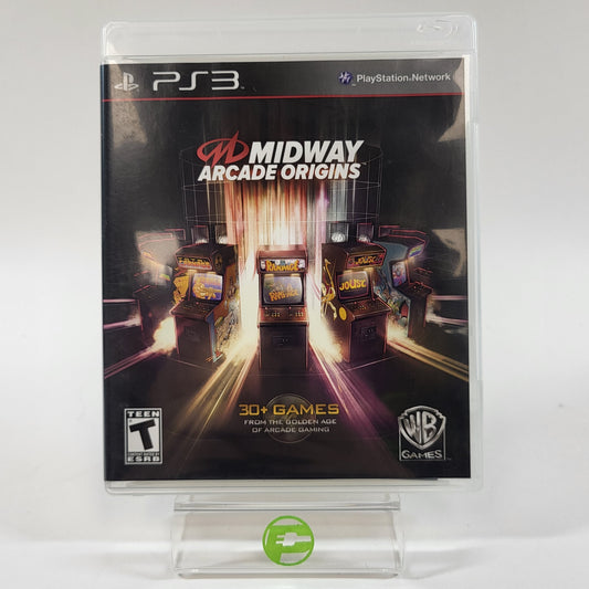 Midway Arcade Origins (Sony PlayStation 3 PS3, 2012)
