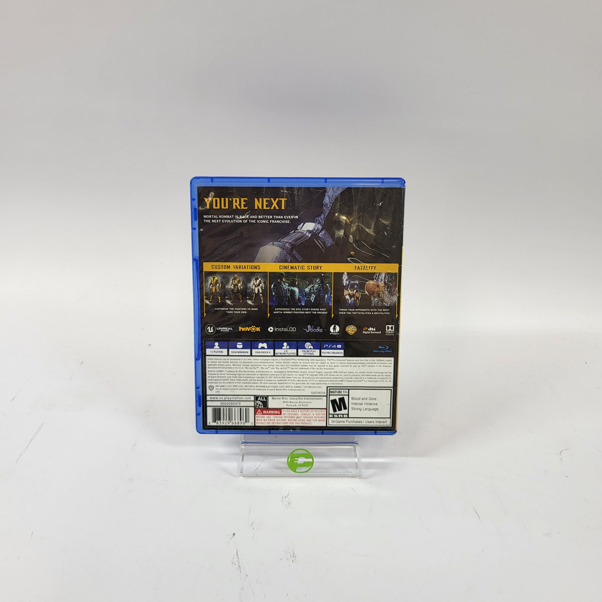 Mortal Kombat 11 (Sony PlayStation 4 PS4, 2019)