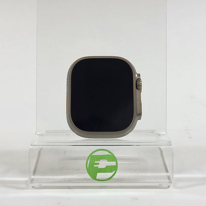 Unlocked Apple Watch Ultra 3 49MM Natural Titanium Anchor Blue Ocean Band