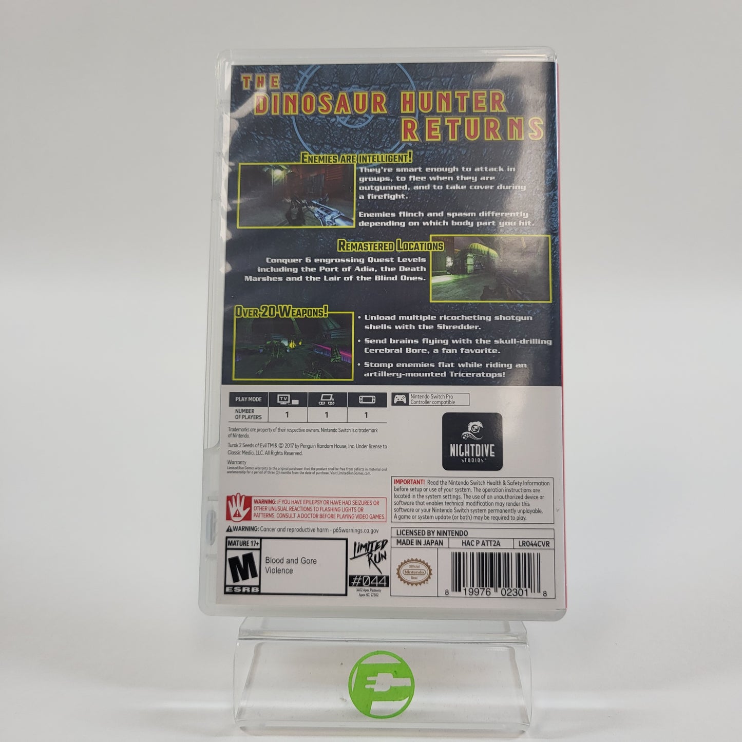 Turok 2 Seeds of Evil (Nintendo Switch, 2019)