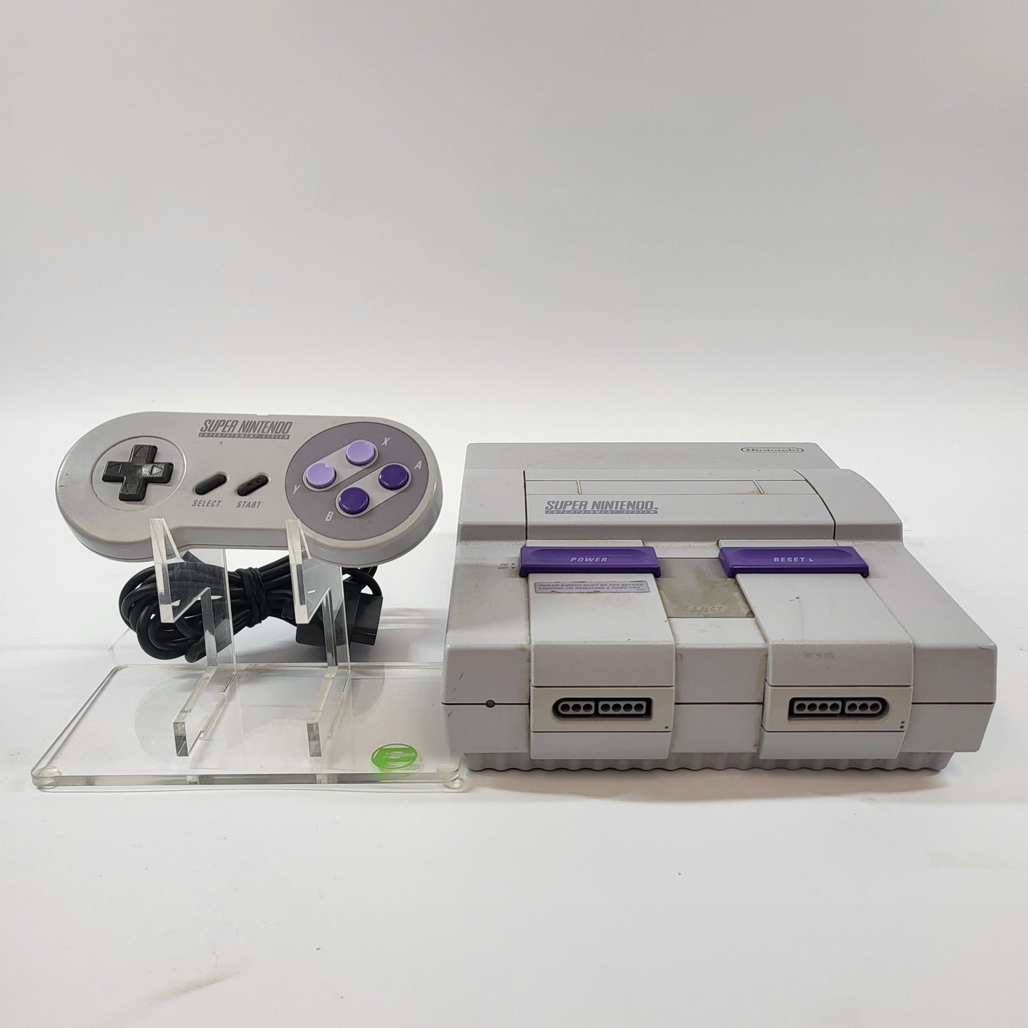 Super Nintendo Entertainment System SNES Console Gaming System SNS-001 Gray