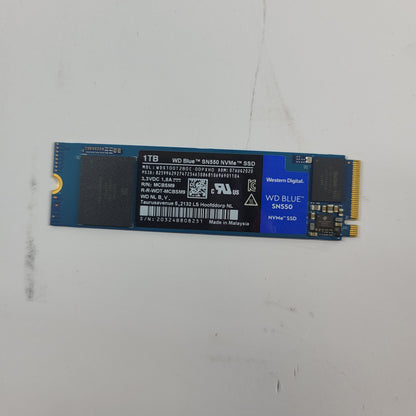 Western Digital WD 2280mm WD Blue SN550 1TB M.2 NVMe Gen 4.0 x 4 SSD 
