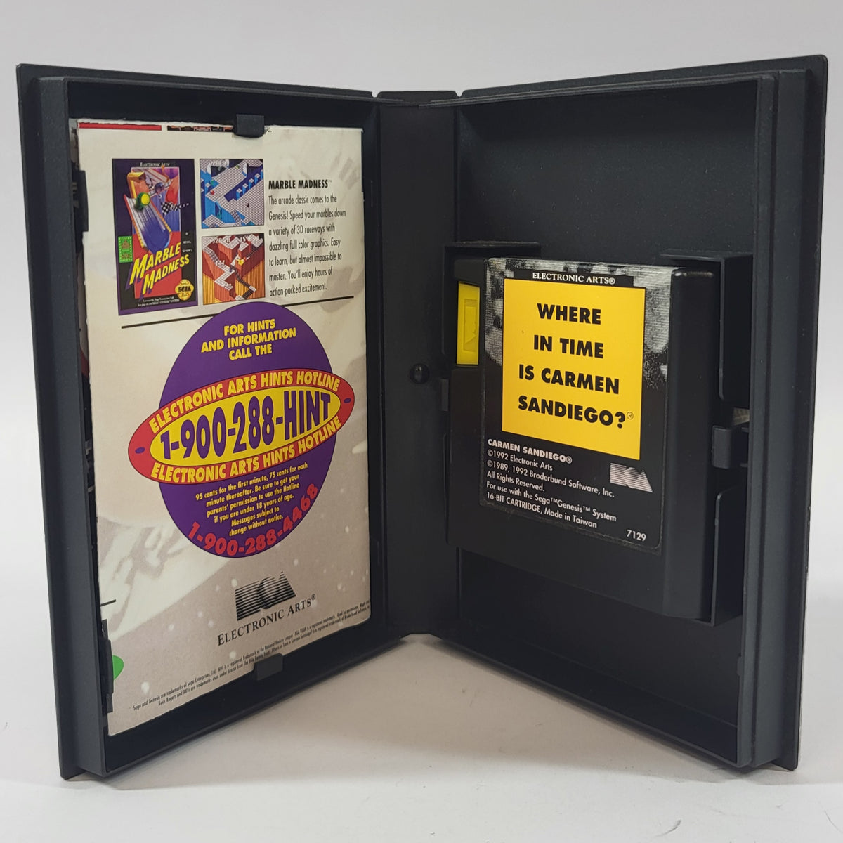 Where in Time is Carmen Sandiego (Sega Genesis, 1992)