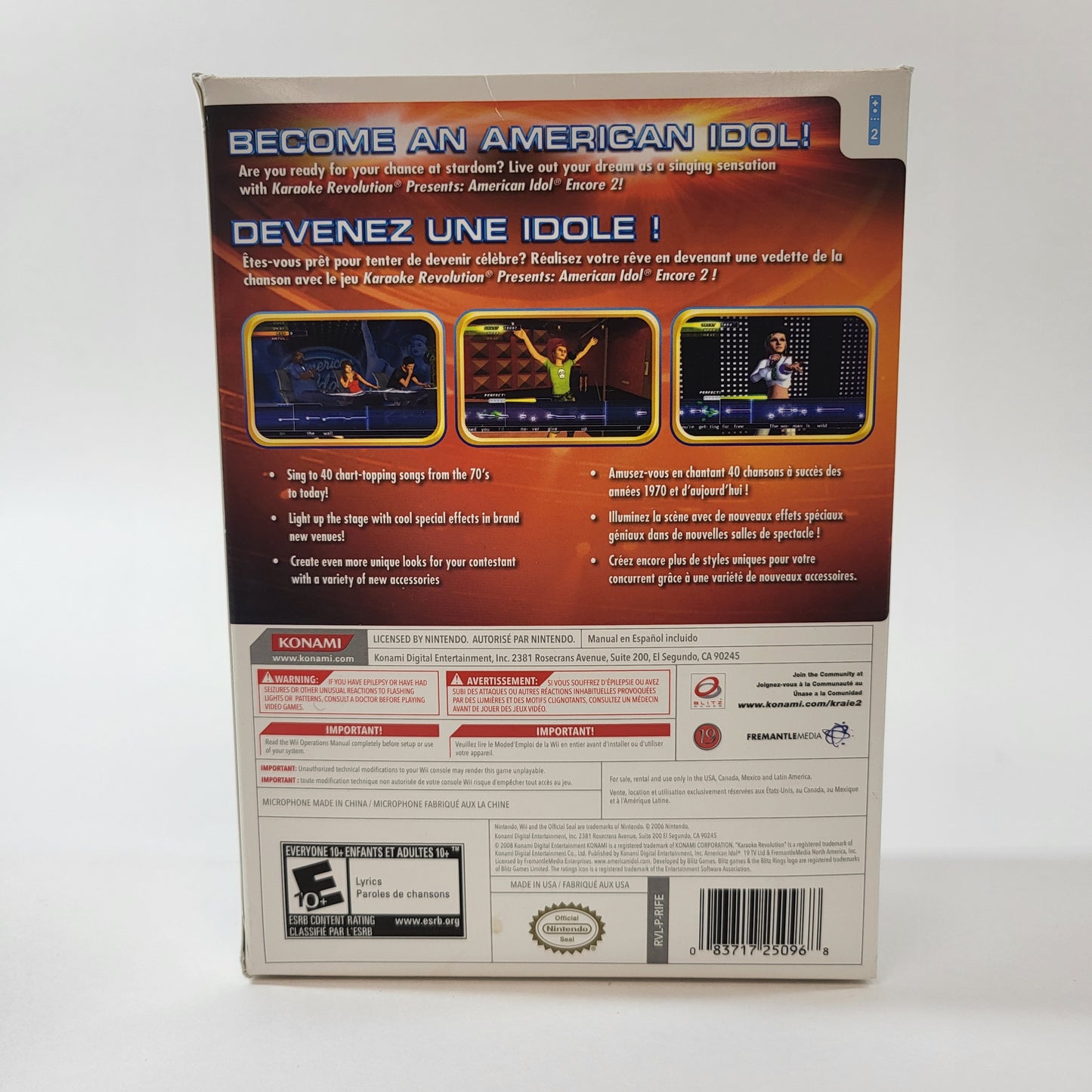 New Wipeout: The Game (Nintendo Wii, 2010)