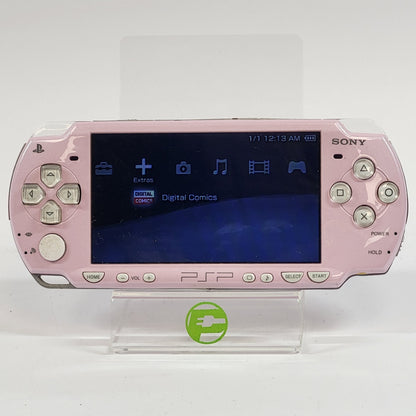 Sony PlayStation PSP PCH-2000 Handheld Console Gaming System Only Pink READ