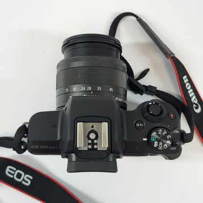 Canon EOS M50 Mark II 24.1MP Digital SLR DSLR Camera