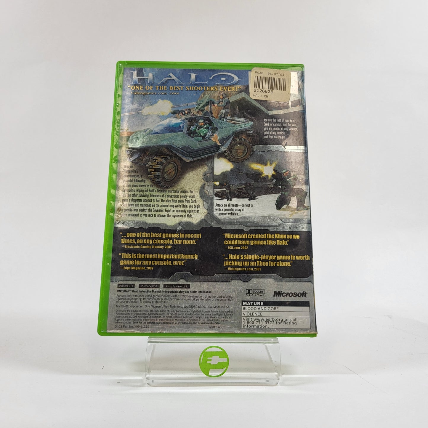 Halo: Combat Evolved [Game of the Year] (Microsoft Xbox, 2001)