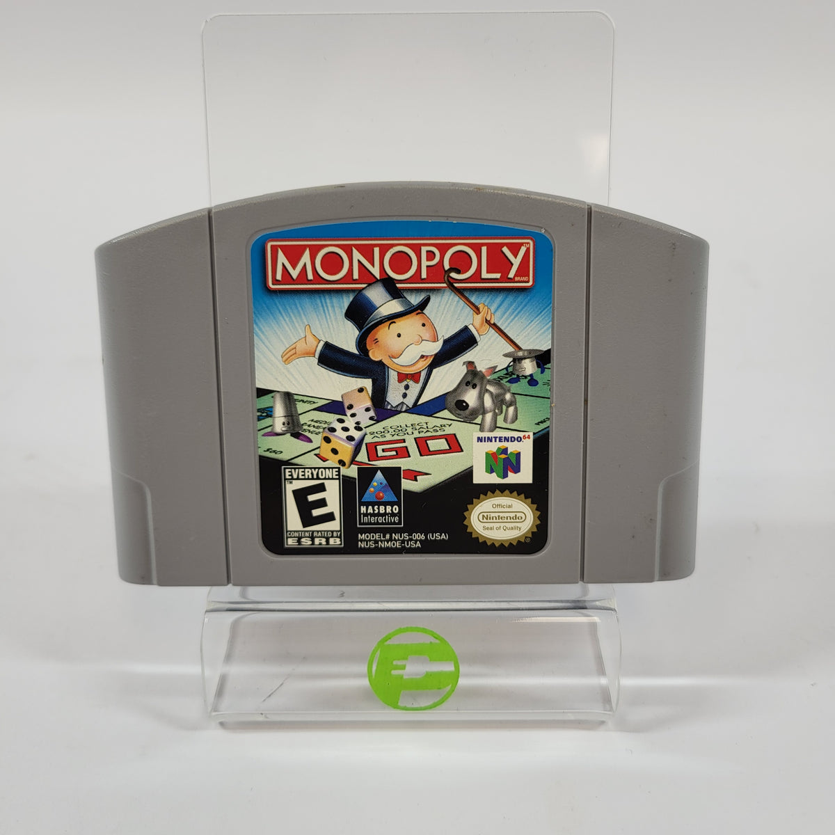Monopoly (Nintendo 64 N64, 1999) Cartridge Only