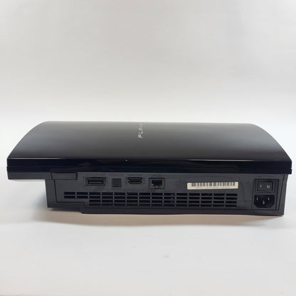 Sony PlayStation 3 Fat PS3 80GB Black Console Gaming System CECHL01 READ