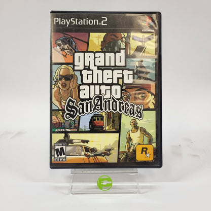 Grand Theft Auto San Andreas (Sony PlayStation 2 PS2, 2004)