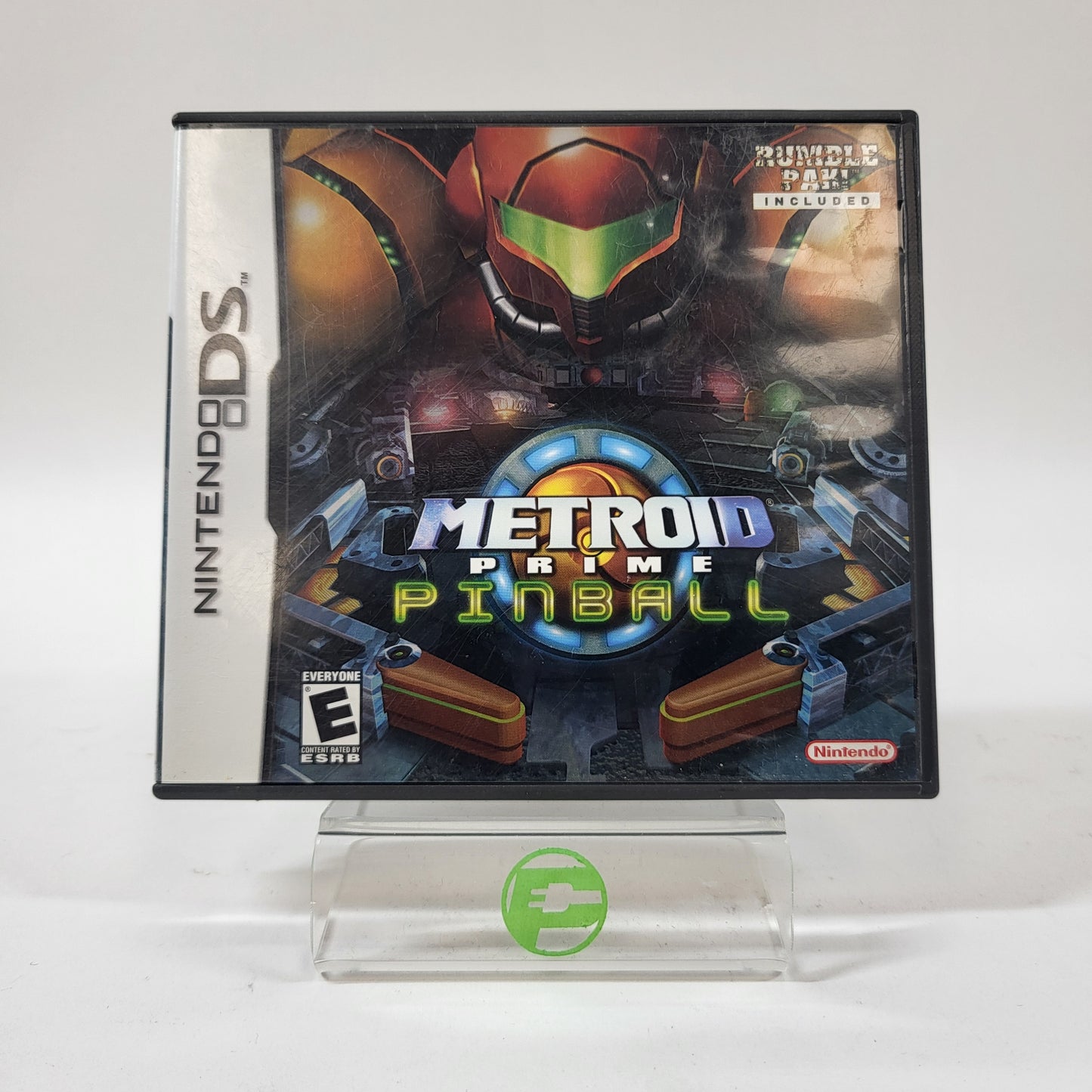 Metroid Prime Pinball (Nintendo DS, 2005) CIB No Rumble