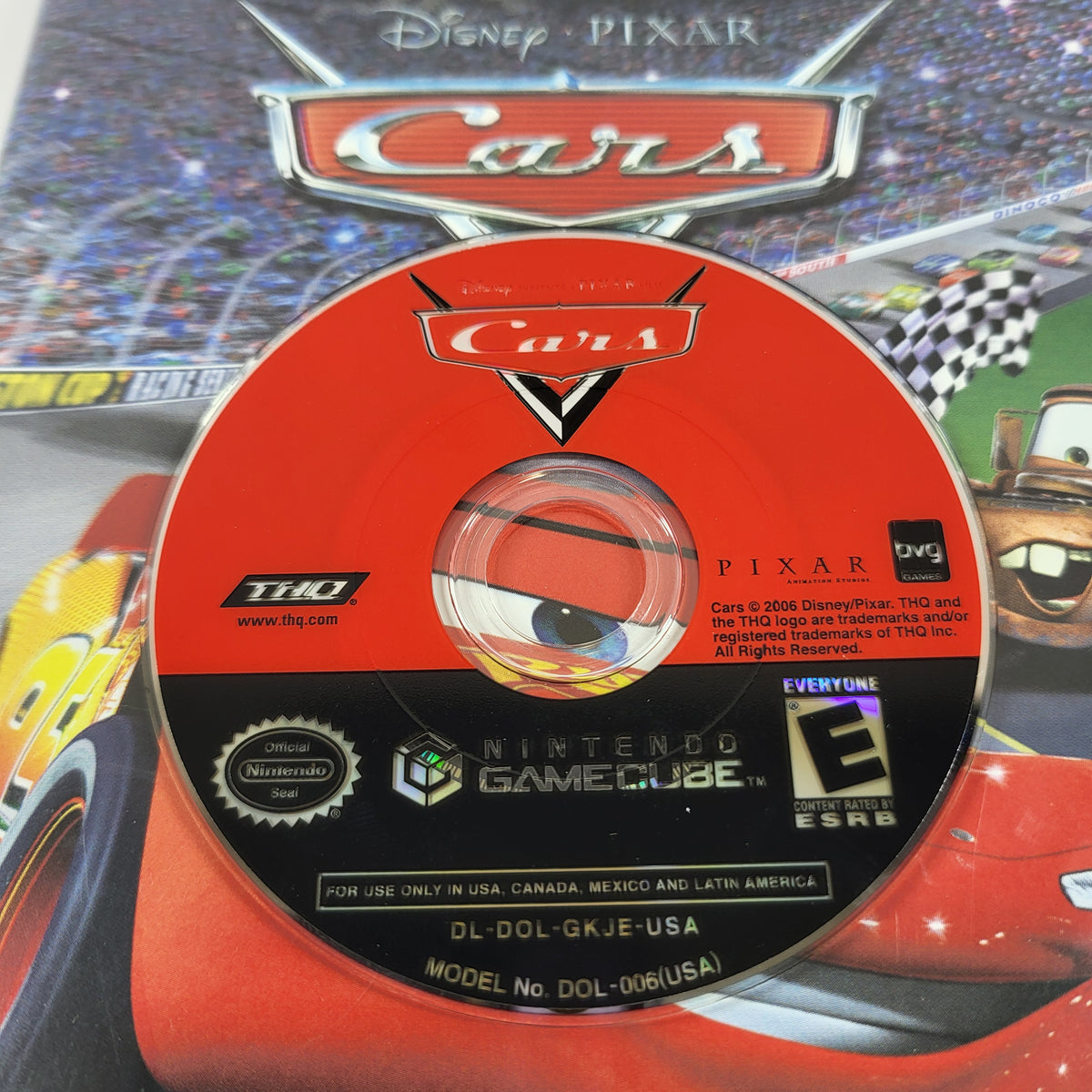 Cars (Nintendo GameCube, 2006)