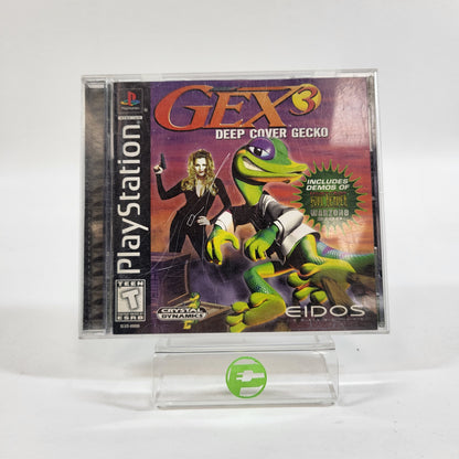 Gex 3: Deep Cover Gecko (Sony PlayStation 1 PS1, 1999)