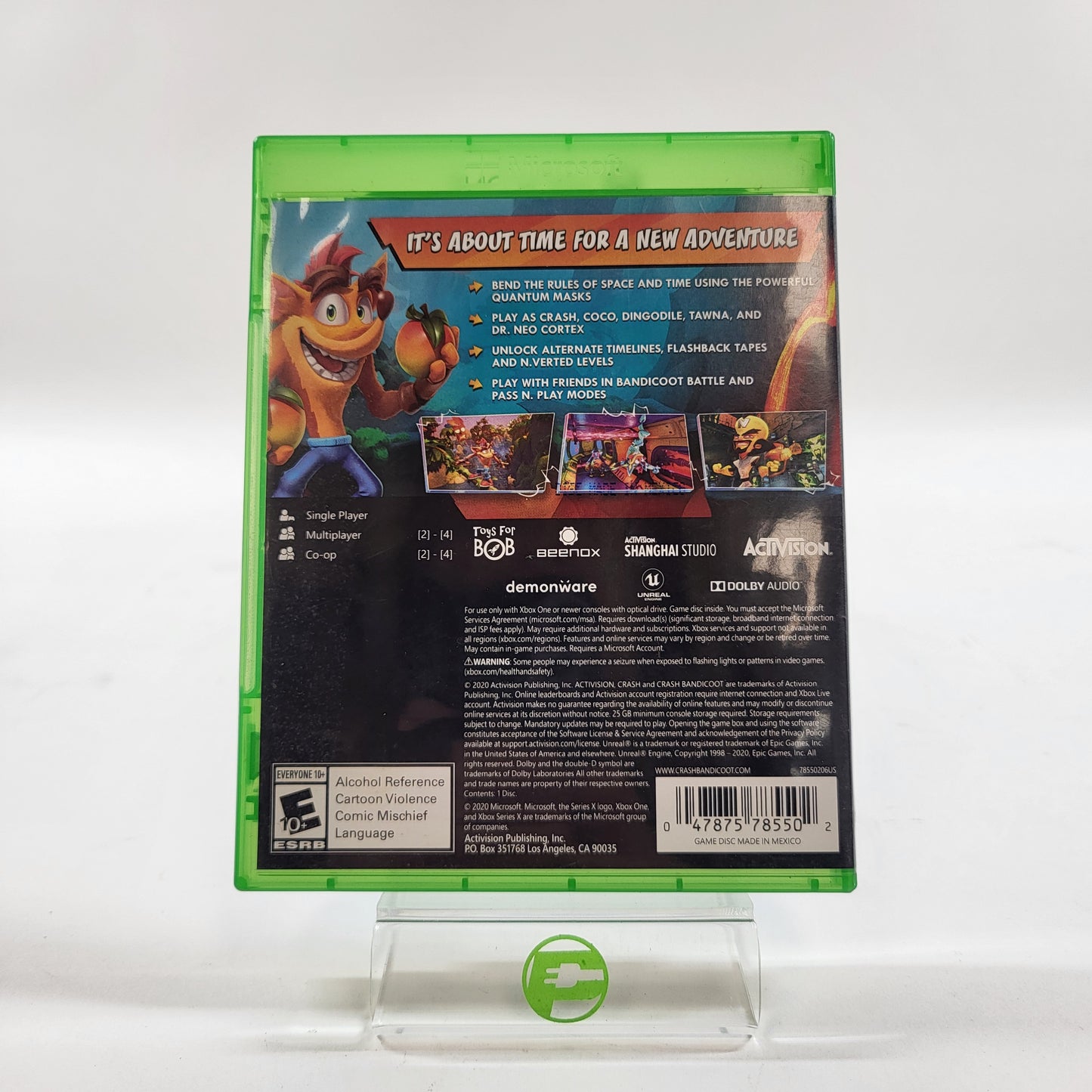 Crash Bandicoot 4: It's About Time (Microsoft Xbox One, 2020)