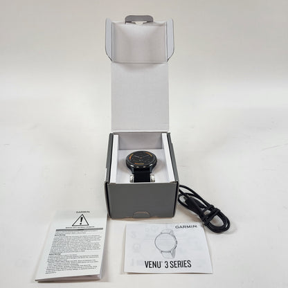 New Garmin Venu 3 45mm Health & Fitness GPS Smartwatch A04543