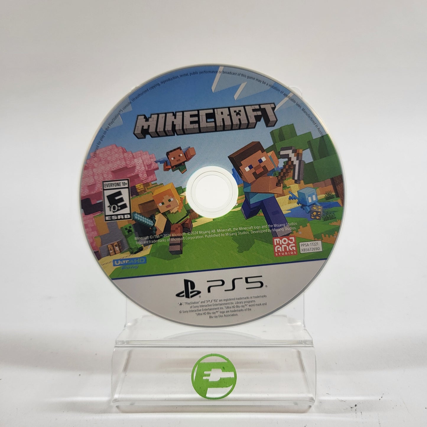 Minecraft (Sony PlayStation 5 PS5, 2024) Disc Only