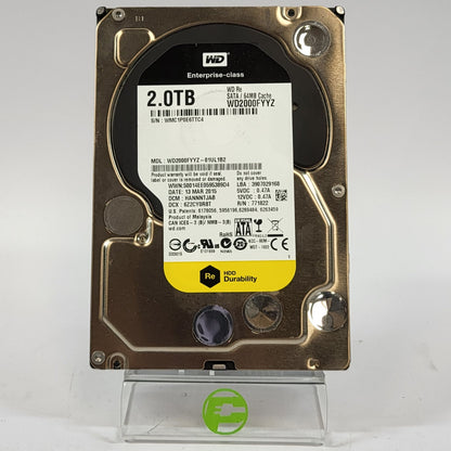 Western Digital WD 3.5" Enterprise class 2TB SATA III HDD WD2000FYYZ-01UL1B2