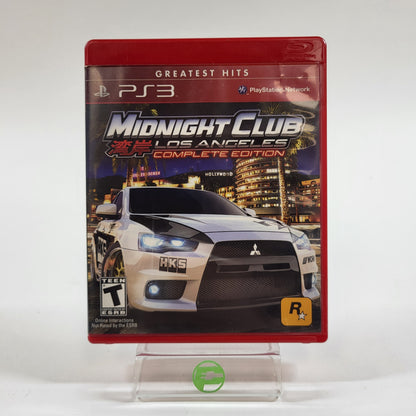 Midnight Club Los Angeles [Complete Edition] (Sony PlayStation 3 PS3, 2009)