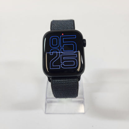 GPS Only Apple Watch SE 2nd Gen 44MM Midnight Aluminum Ink Sport Loop MXEP3LL/A