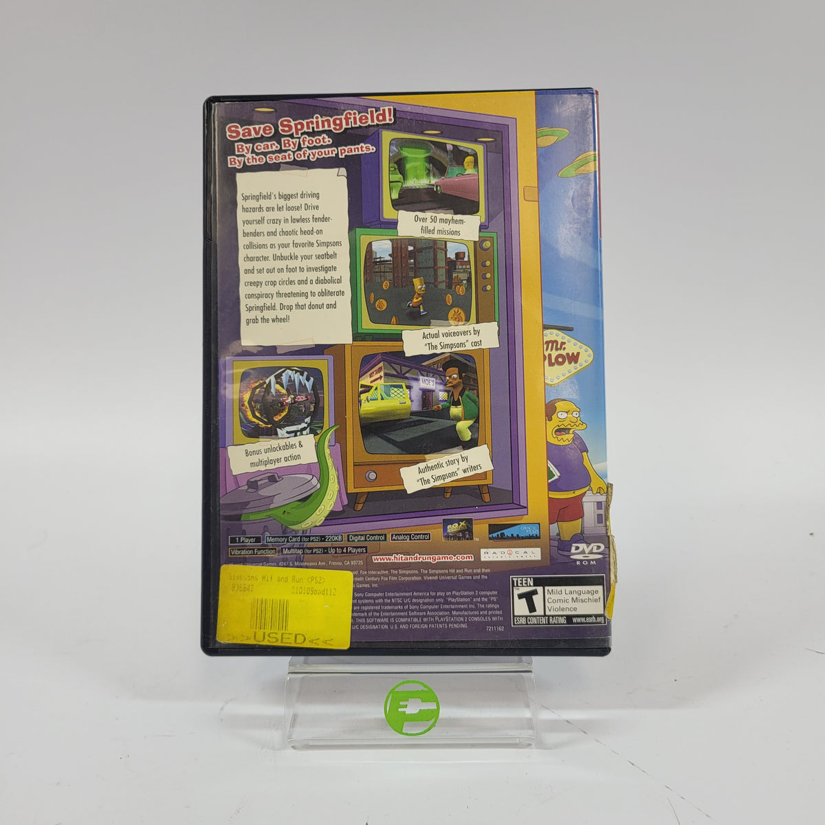 The Simpsons Hit and Run (Sony PlayStation 2 PS2, 2003)