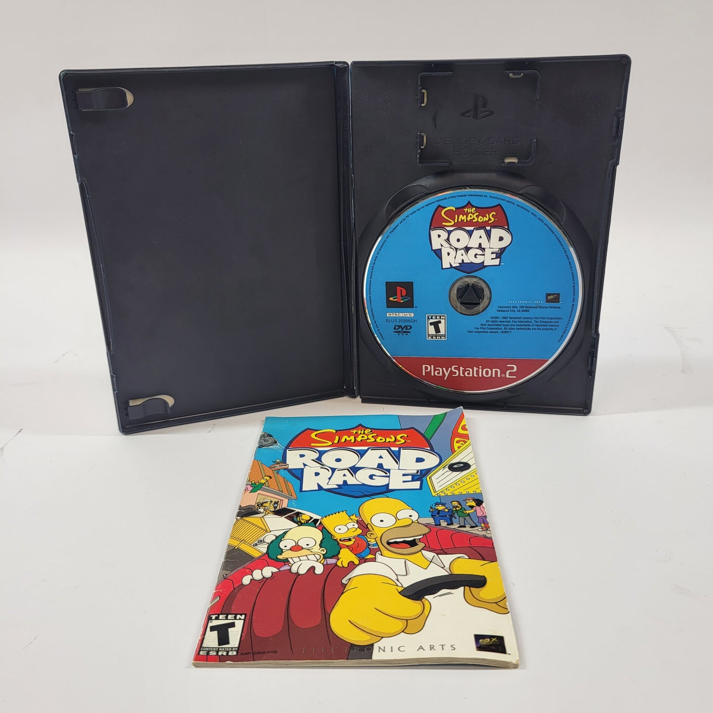 The Simpsons Road Rage [Greatest Hits] (Sony PlayStation 2 PS2, 2001)