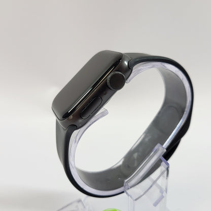 GPS Only Apple Watch Series 5 40MM Space Gray Aluminum Black Sport Band A2092