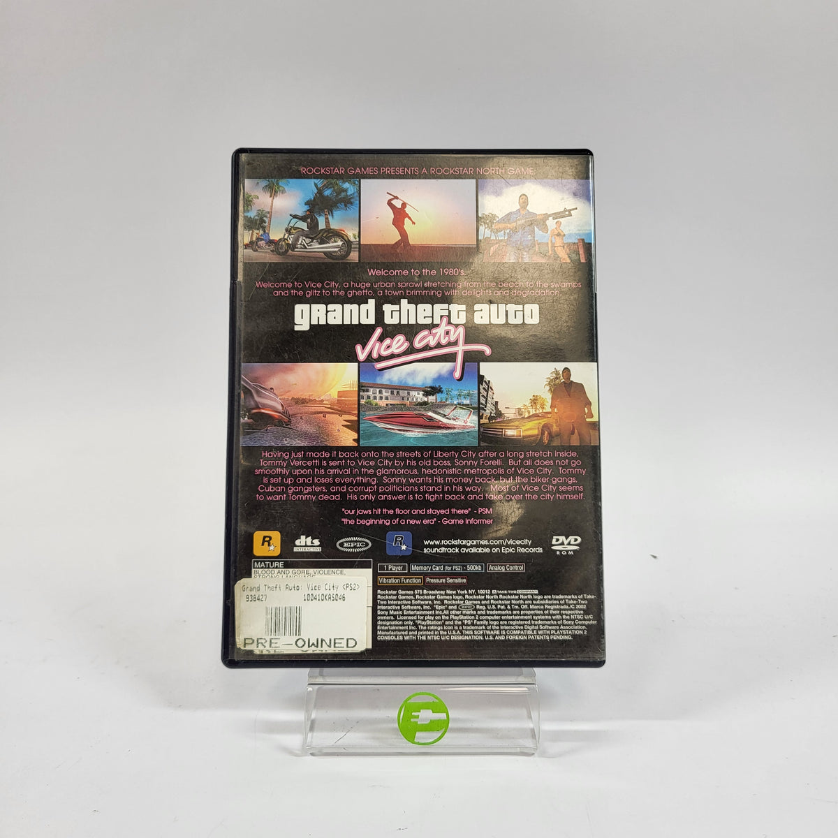 Grand Theft Auto Vice City (Sony PlayStation 2 PS2, 2002)