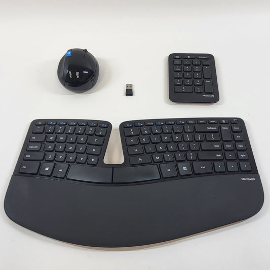 Microsoft Sculpt Keyboard Mouse Numpad Set 1558, 1559, 1560