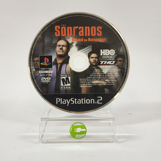 Sopranos Road to Respect (Sony PlayStation 2 PS2, 2006) Disc Only