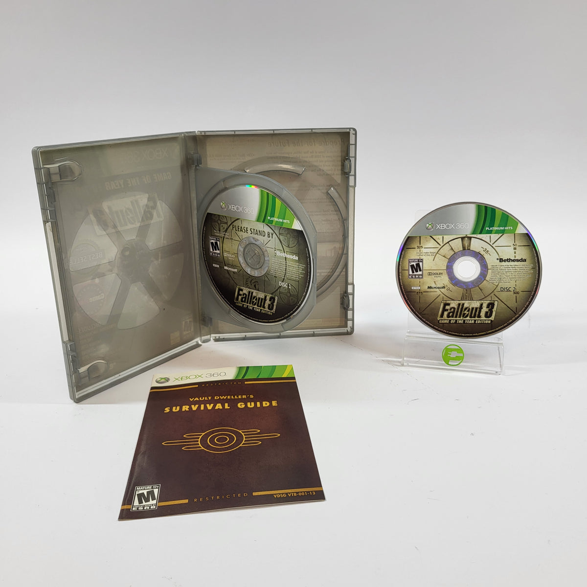 Fallout 3 [Game Of The Year Platinum Hits] (Microsoft Xbox 360, 2008)